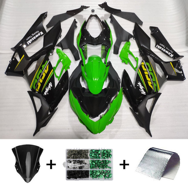 2018-2023=4 Kawasaki EX400 Ninja400 Fairing Kit Bodywork Plastic ABS