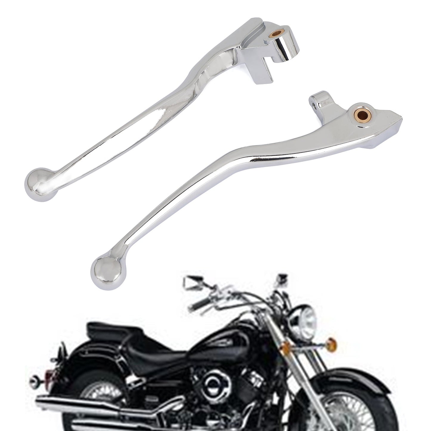 Brake Clutch Levers for Yamaha Dragstar XVS400 1996-2002 XVS650 1997-2002