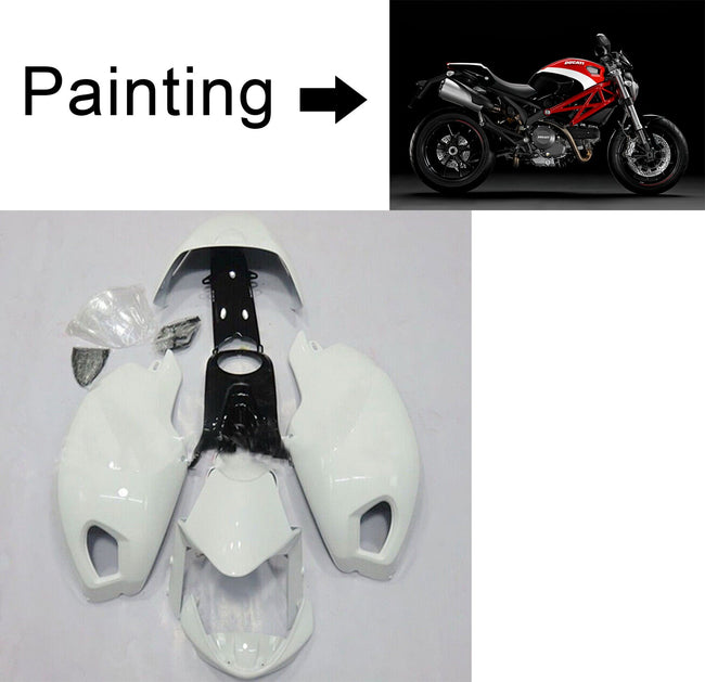 696 796 1100 S EVO all years Ducati Monster Injection Fairing Kit Bodywork #109 Amotopart