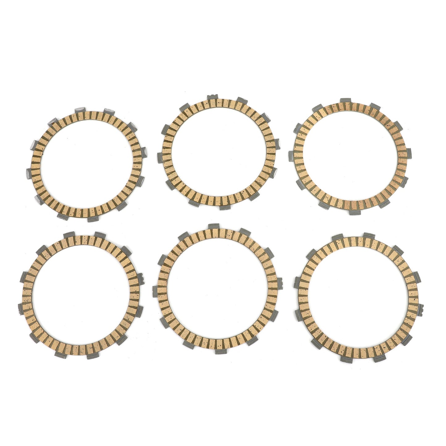 Clutch Plate Kit - Friction Plates For Yamaha XVS400 Drag Star 1996-2017 XVS400C Drag Star Classic 1998-2017 XV400 Virago 400 1991-1994 XV500 Virago 500 1983-1998 XV535 Virago 535 1997-2003