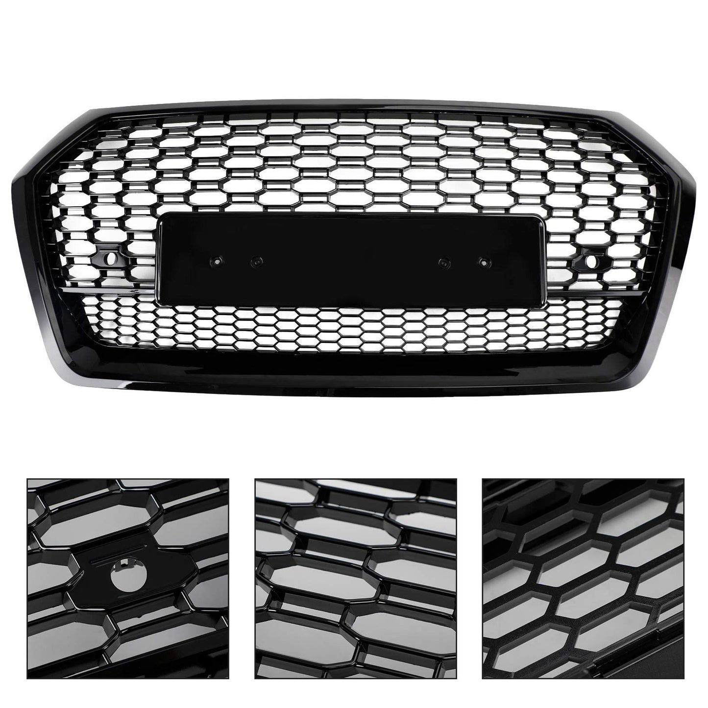 2018-2020 Audi Q5 SQ5 RSQ5 Style Front Honeycomb Mesh Grill Grille