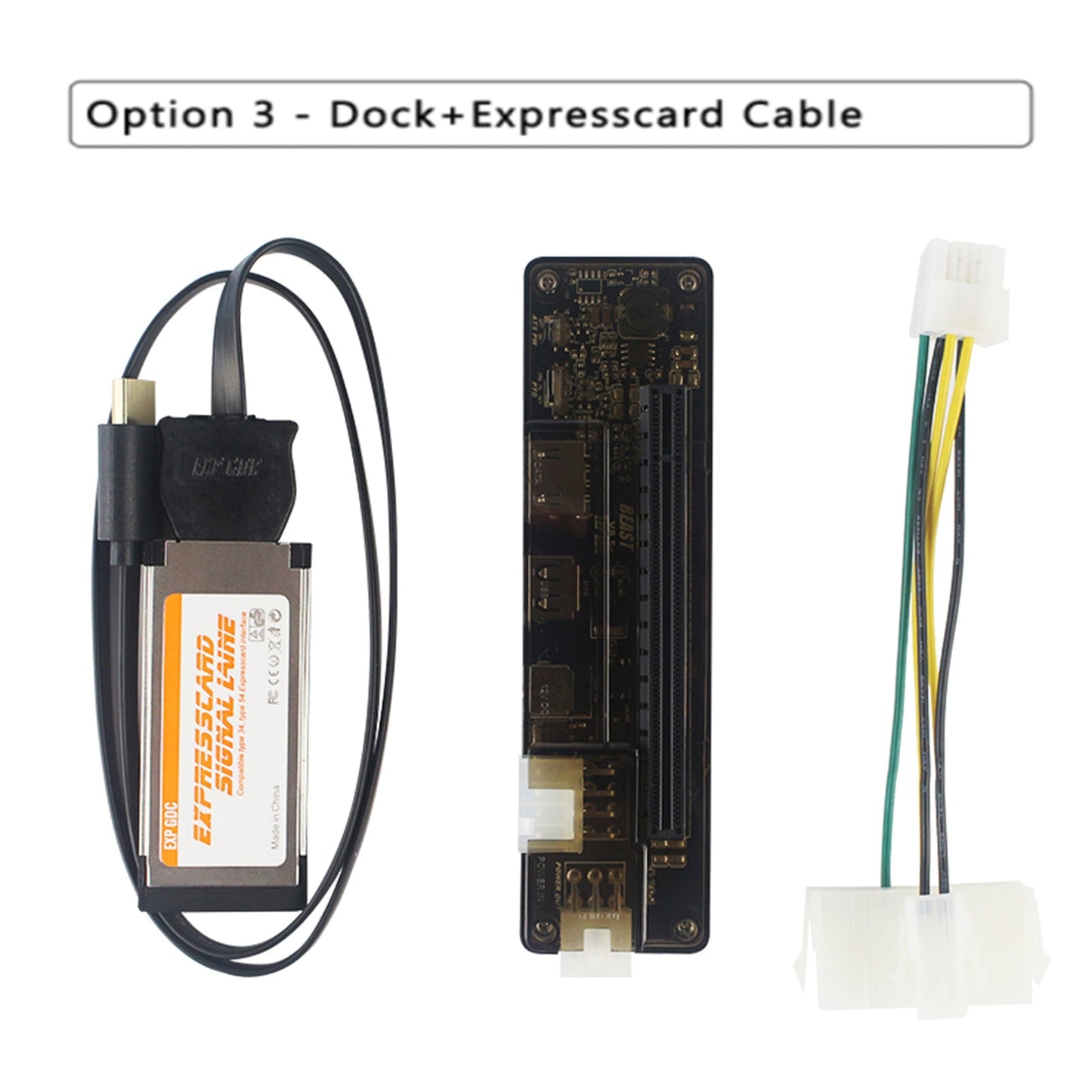 Express Card PCI-E Version Expresscard V8.5 EXP GDC Independent Video Card Dock