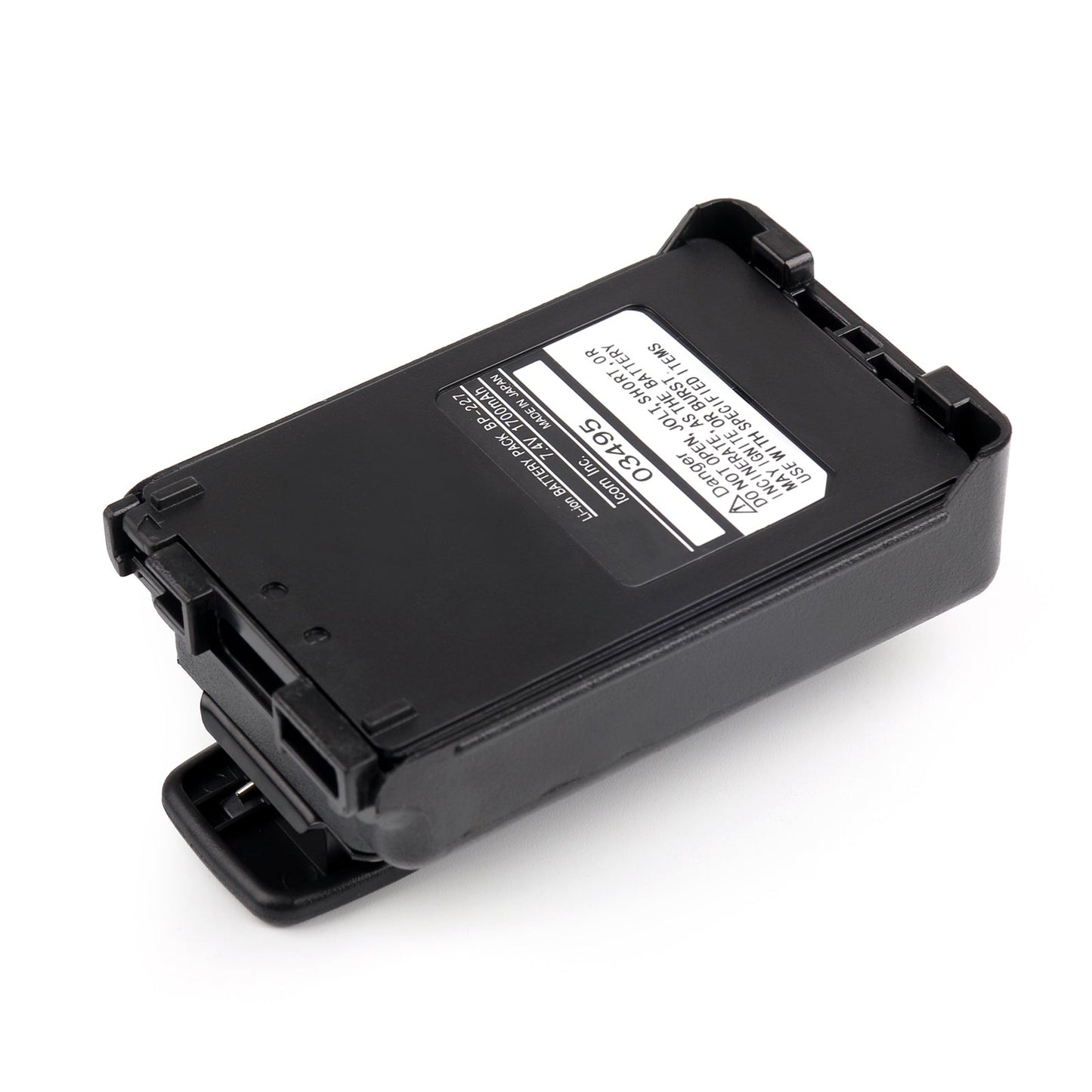 4PCS 7.4V 1700mAh BP-227 Battery Case For Icom IC-V85 IC-51 IC-M88