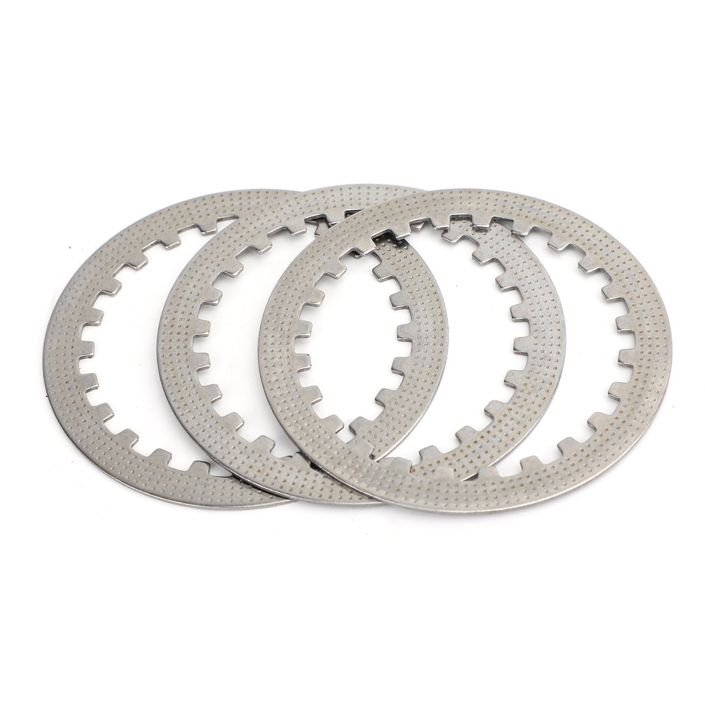 Clutch Plate Kit - Friction & Steel Plates For Yamaha ATV YFM125R RAPTOR 125 YBR125 XT125X XT125R