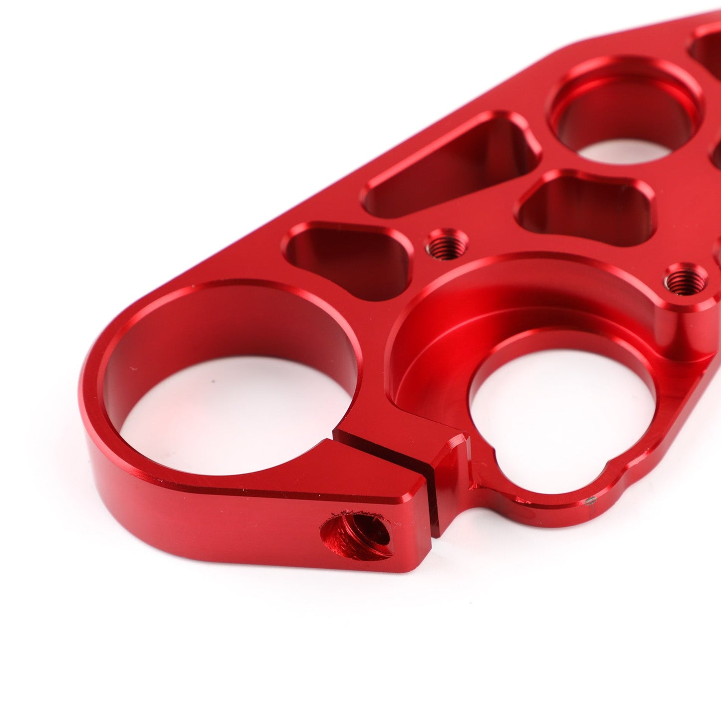 Lowering Triple Tree Front Upper Top Clamp for SUZUKI GSXR 600 750 1000 Black