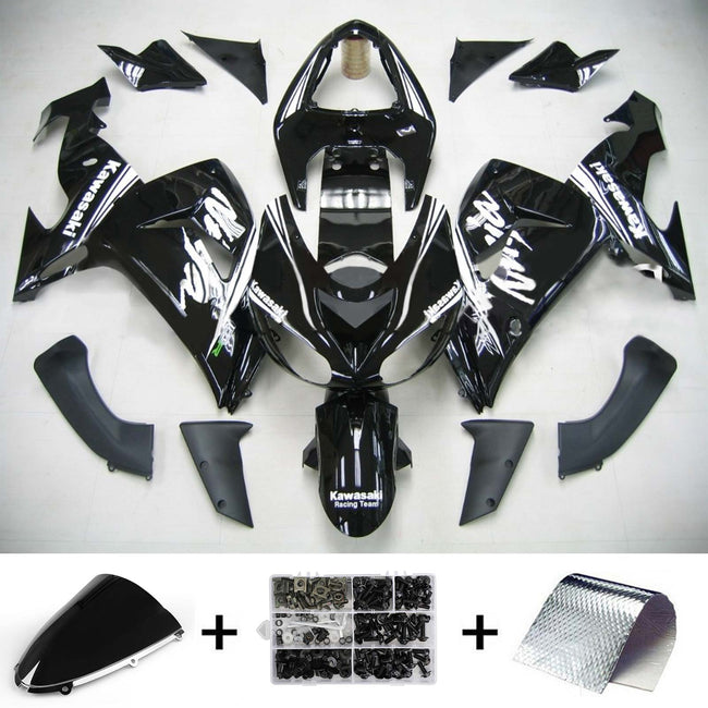 2006-2007 Kawasaki ZX10R Amotopart Injection Fairing Kit Bodywork Plastic ABS #127