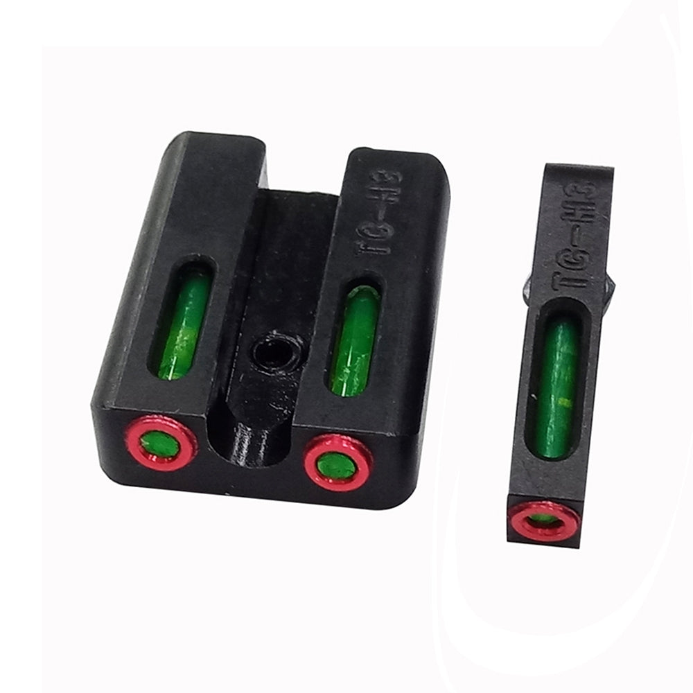 Fiber Optic Glock Sights For Models 17 19 22 23 24 26 27 33 34 35 38 39 45