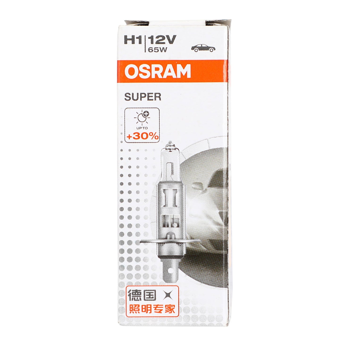 H1 For OSRAM Car Headlight Lamp Super +30% More Light P14.5s 12V65W