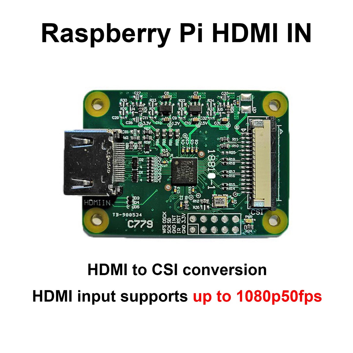 HDMI to CSI-2 C790 Module HDMI IN to CSI C0779 Expansion Board Pikvm