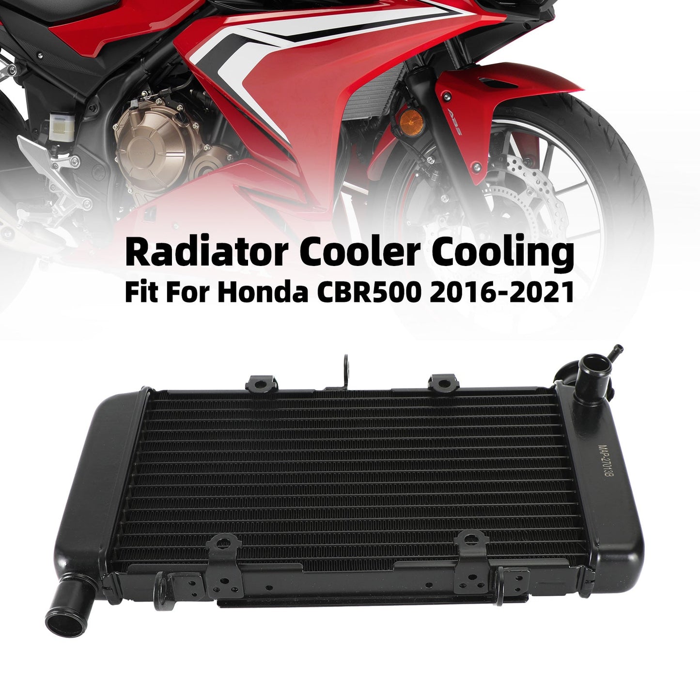 Aluminum Radiator Cooling Cooler Fit For Honda CBR500 CBR 500 2016-2021