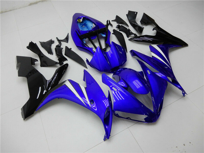 2004-2006 ABS Injection Plastic Kit Fairing Fit Yamaha YZF R1 Gloss Blue Generic