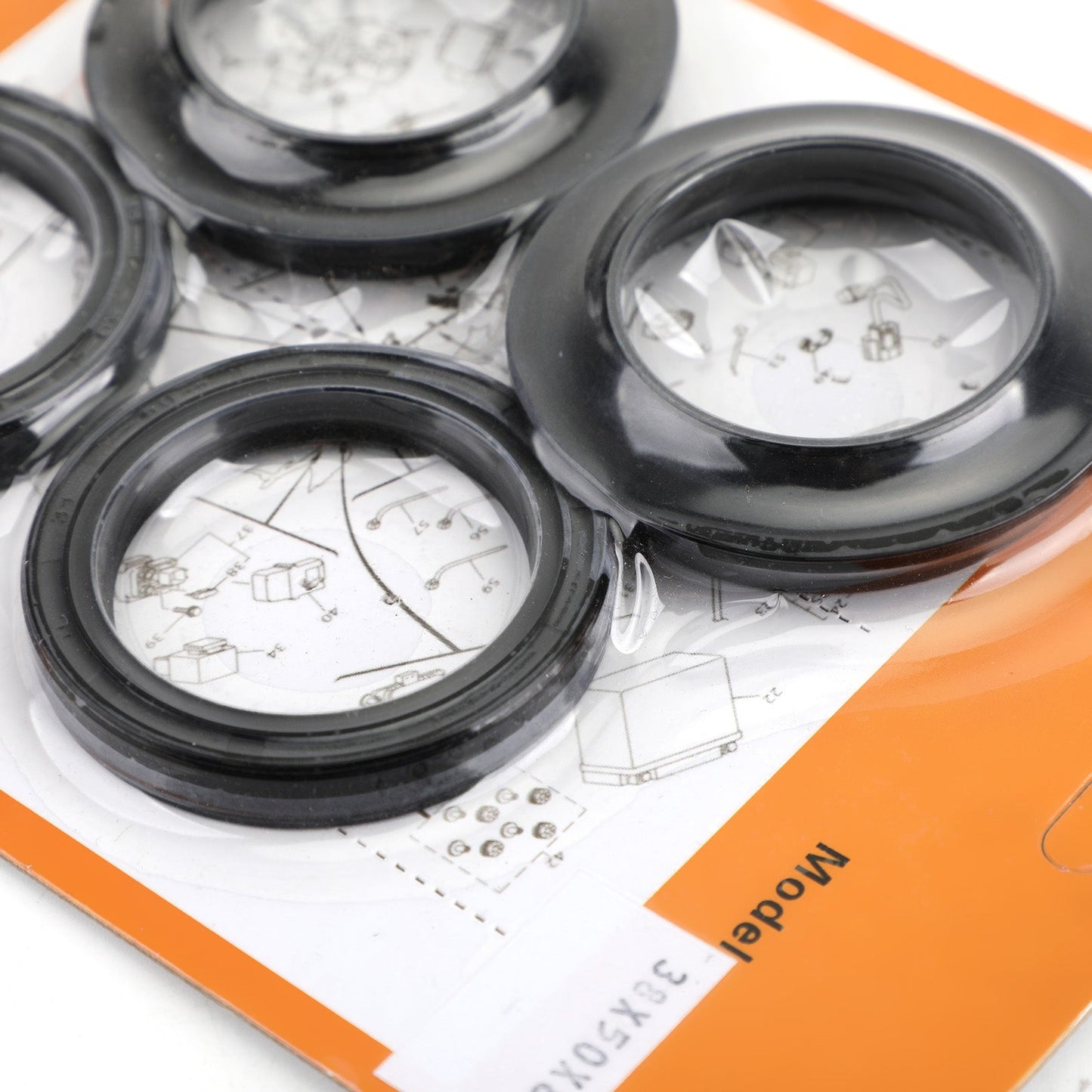 Fork Seal Dust Kit for Kawasaki ZX500 ZX600 ZX750 ZX900 ZN1100 KZ1000 78-2001