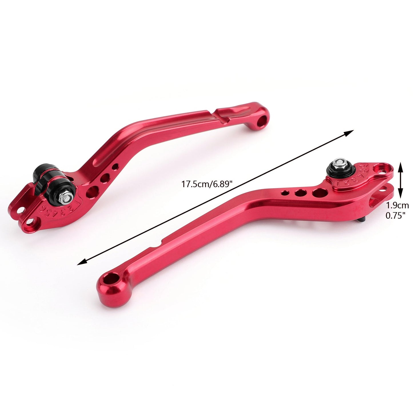 Long Clutch Brake Lever For KTM 390 2019 Silver Generic