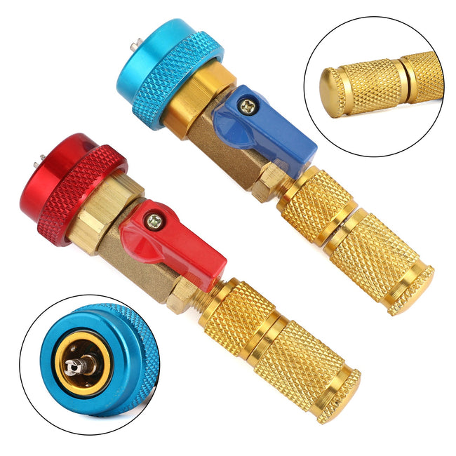 R134A R12 HVAC AC Valve Core High & Low Pressure Quick Remover Install Tool