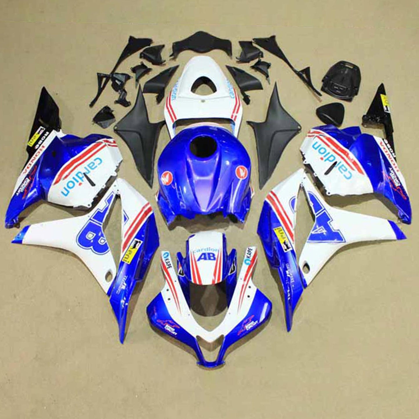 2009-2012 Honda CBR600RR F5 Injection Fairing Kit Bodywork Plastic ABS#185