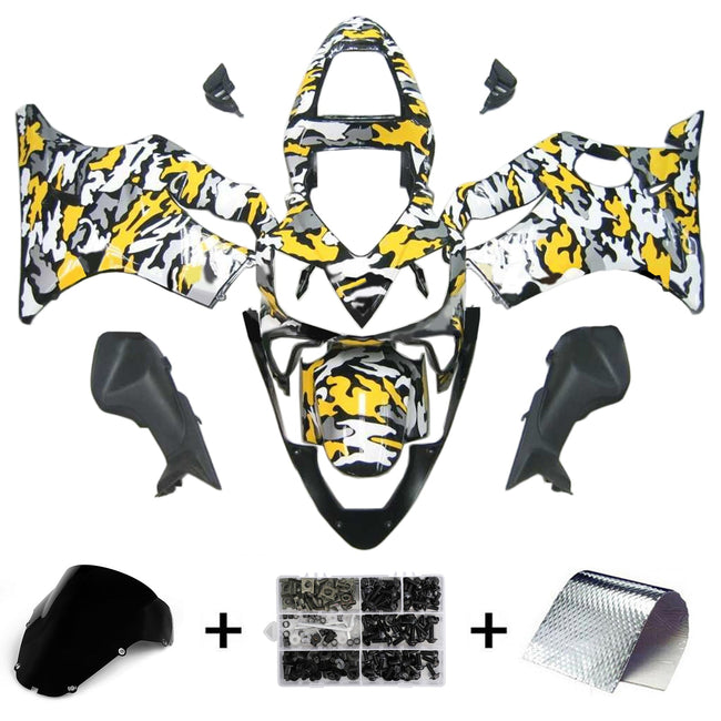 2001-2003 Honda CBR600 F4i Injection Fairing Kit Bodywork Plastic ABS #113