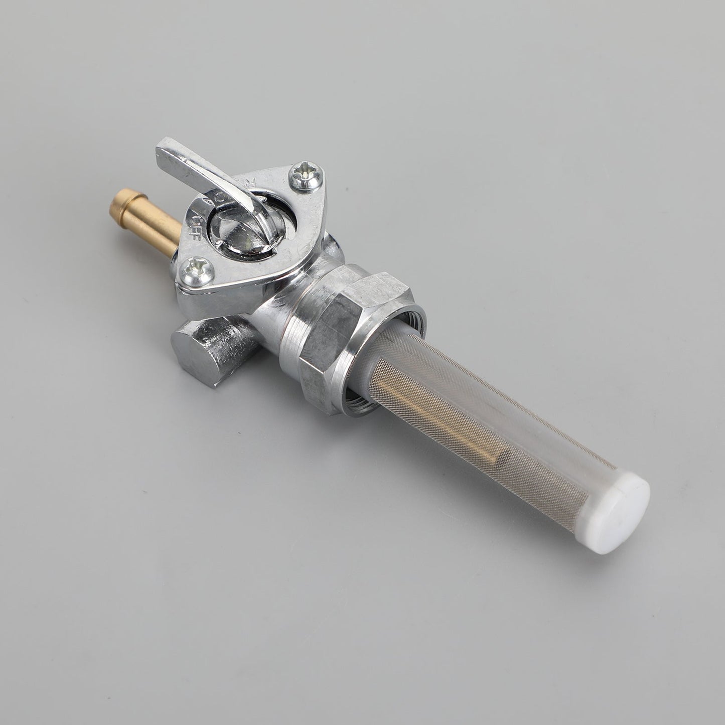 Petcock Fuel Valve Straight Outlet 22mm fit for Dyna Super Glide Electra Glide