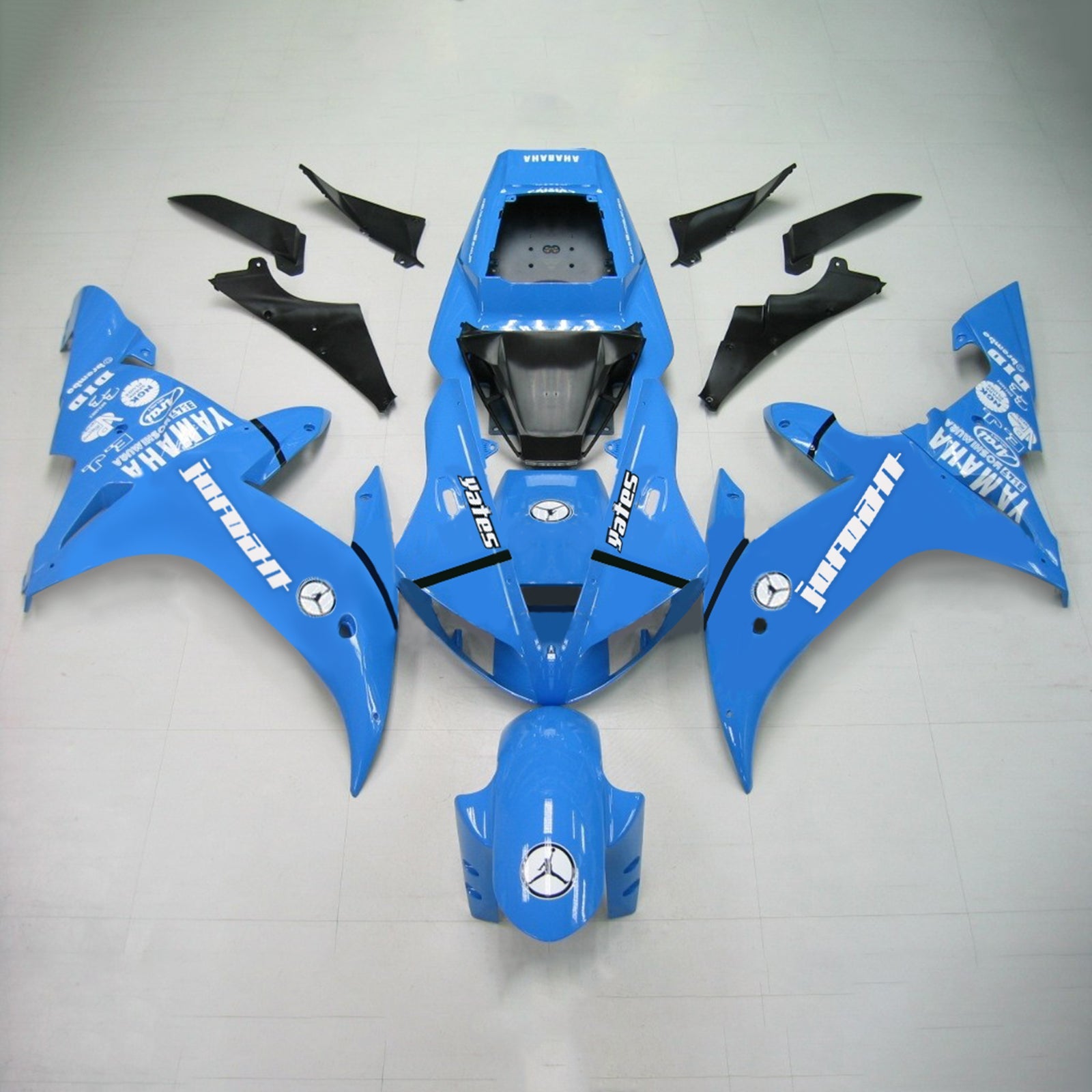 2002-2003 Yamaha YZF 1000 R1 Injection Fairing Kit Bodywork Plastic AB ...