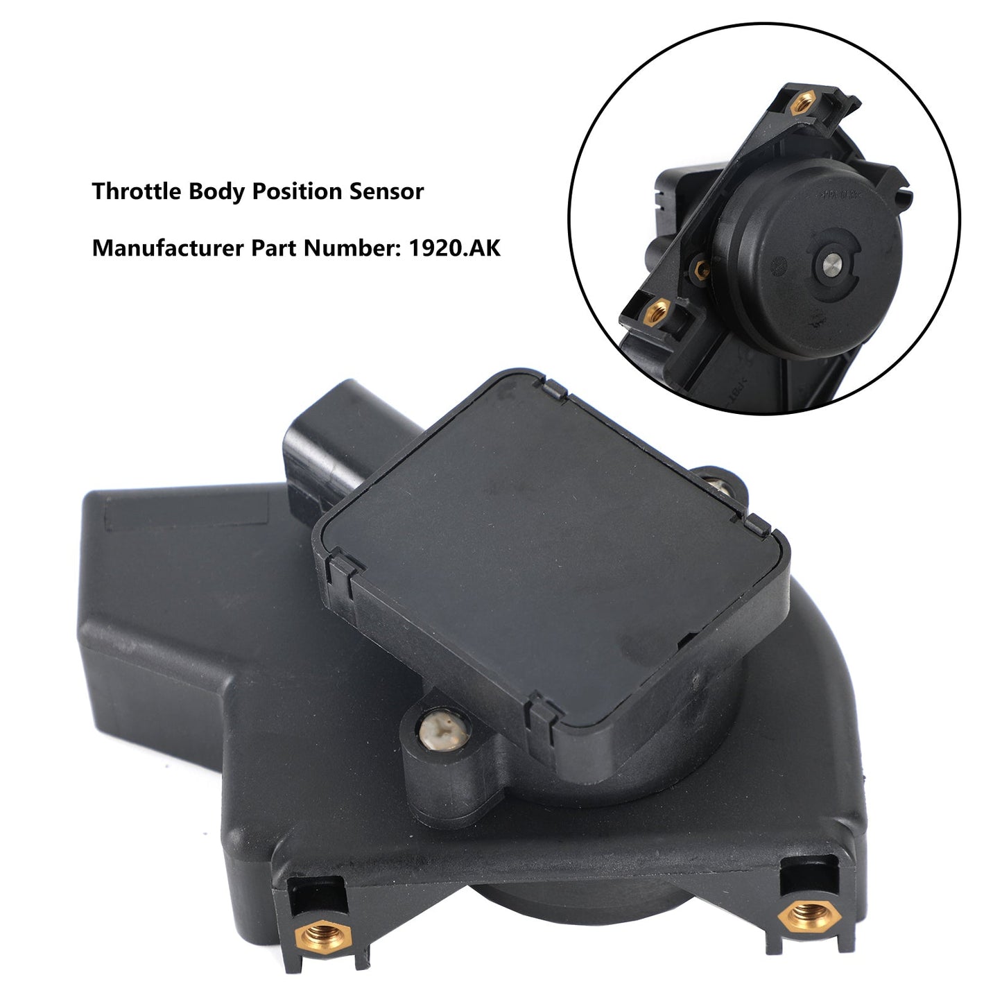 Throttle Body Position Sensor TPS 9643365680 For Peugeot Citroen Fiat Suzuki