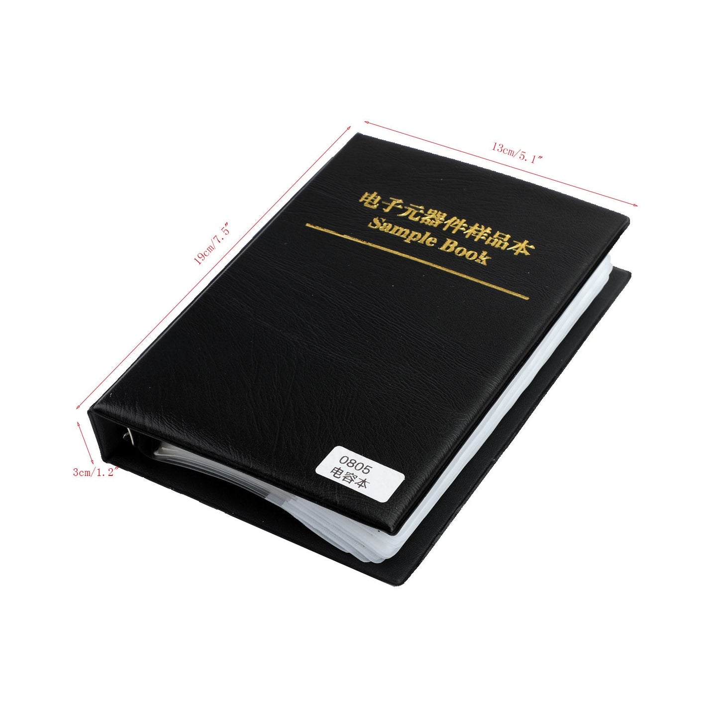SMD0805 Capacitor sample book 92 values * 50pcs=4600pcs Capacitor kit SMD