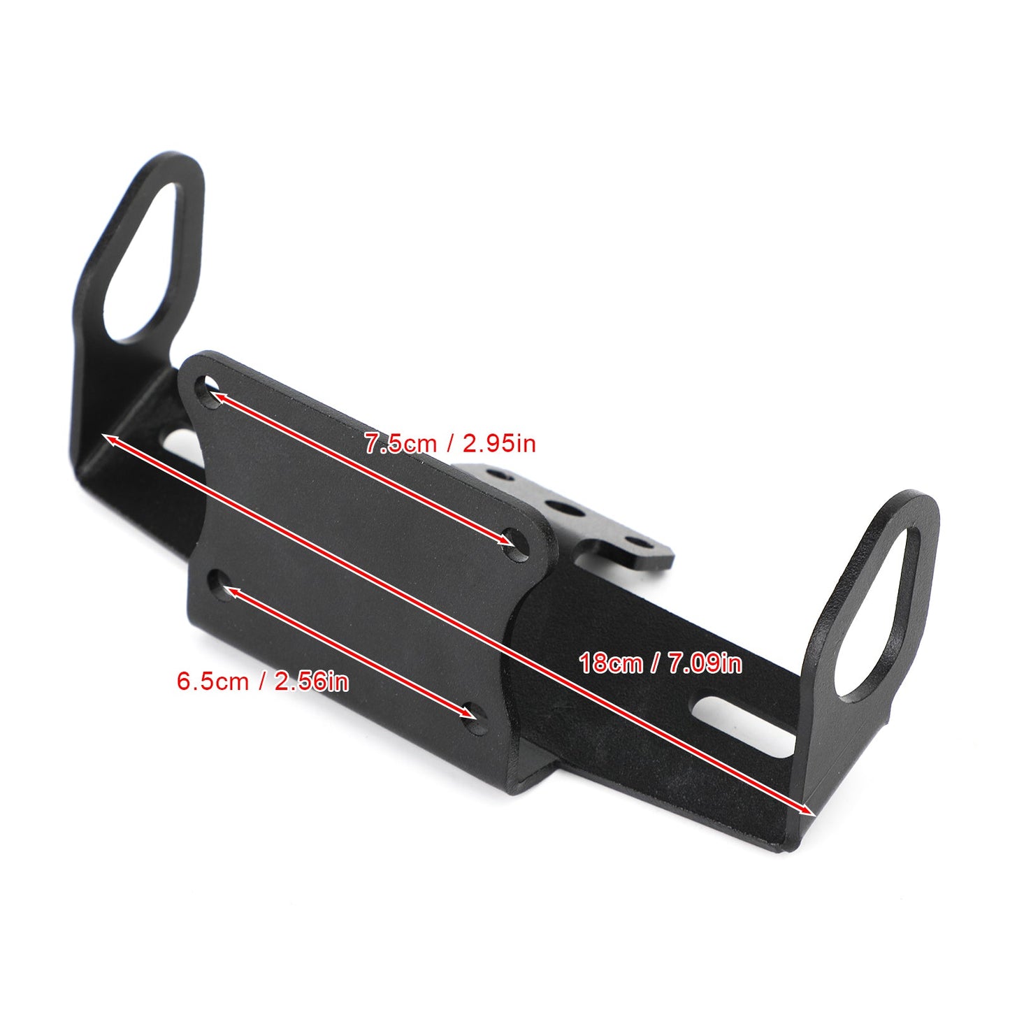 License Plate Bracket For Yamaha FZ09/MT-09 2013-2016 FZ10/MT-10 2016-2021 MT-07 Tracer 2016-2021 BLK