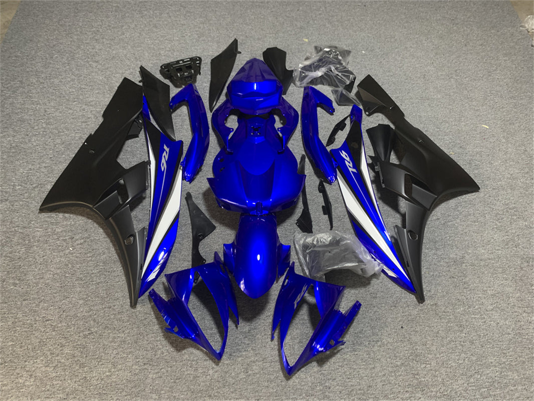 2006-2007 Yamaha YZF 600 R6 Injection Fairing Kit Bodywork Plastic ABS #158