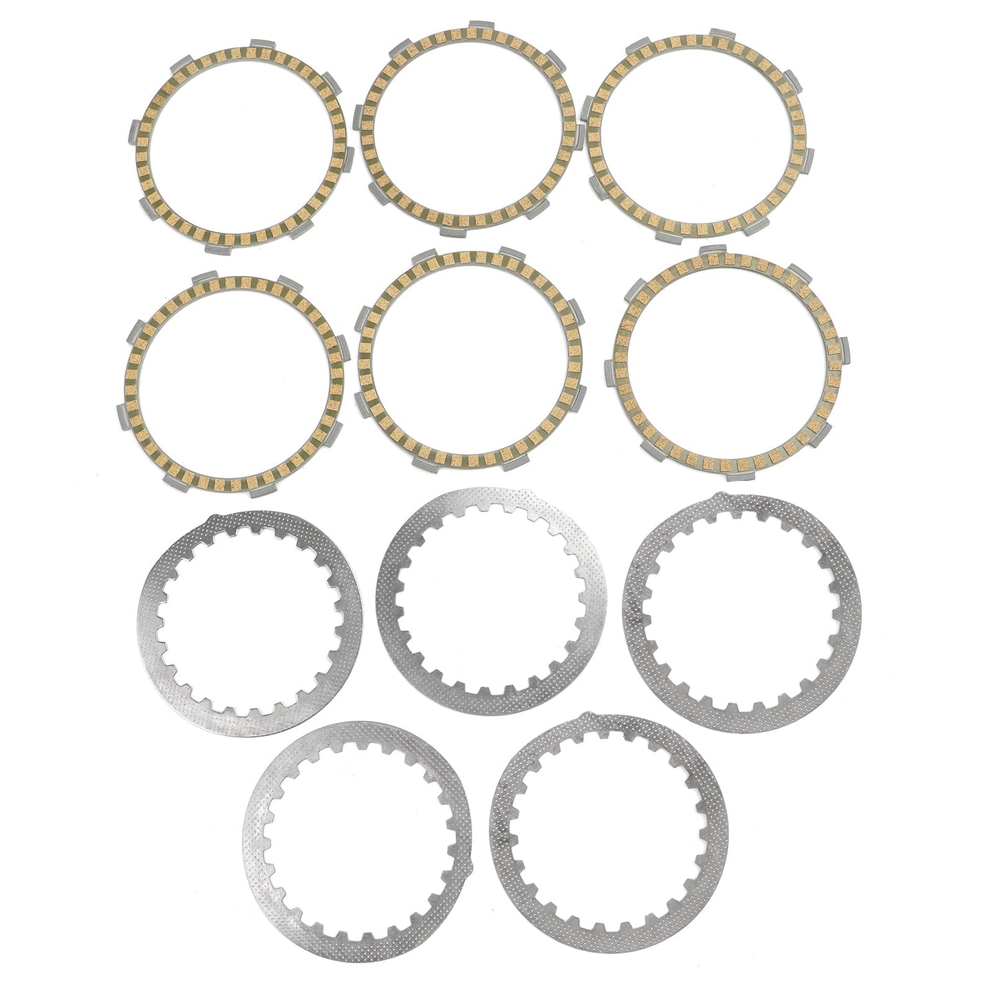 Clutch Plate Kit - Friction & Steel Plates For Yamaha DT125 DT125R DT125LCF (22PS) DT125L DT125LC RZ125