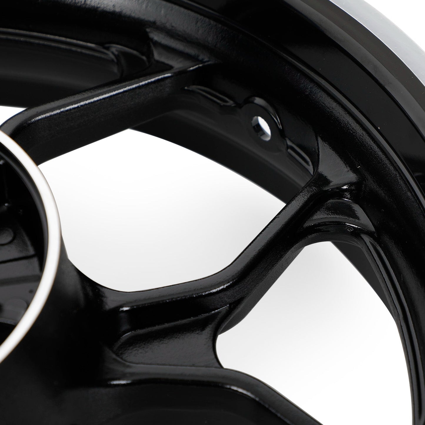 Black Rear Wheel Rim For Yamaha YZF R3 2015 2016 2017 2018 2019 2020 2021 2022
