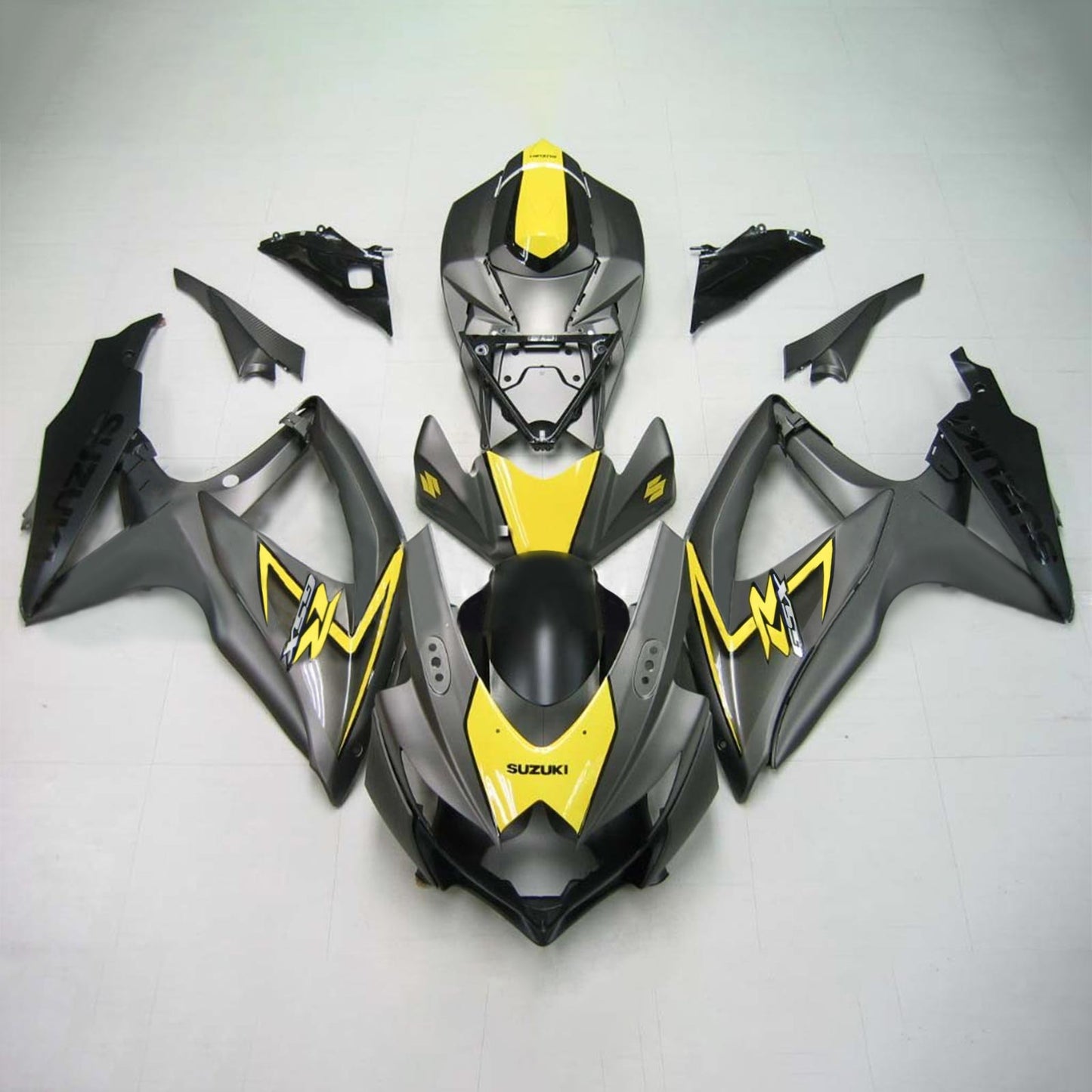 2008-2010 Suzuki GSXR 600/750 K8 Amotopart Injection Fairing Kit Bodywork Plastic ABS #151