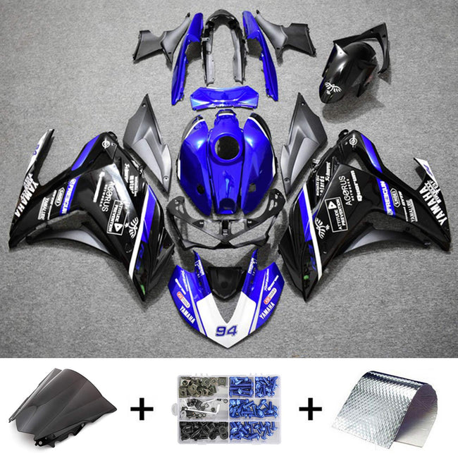 2014-2018 Yamaha YZF-R3 2015-2017 R25 Amotopart Injection Fairing Kit Bodywork ABS #119