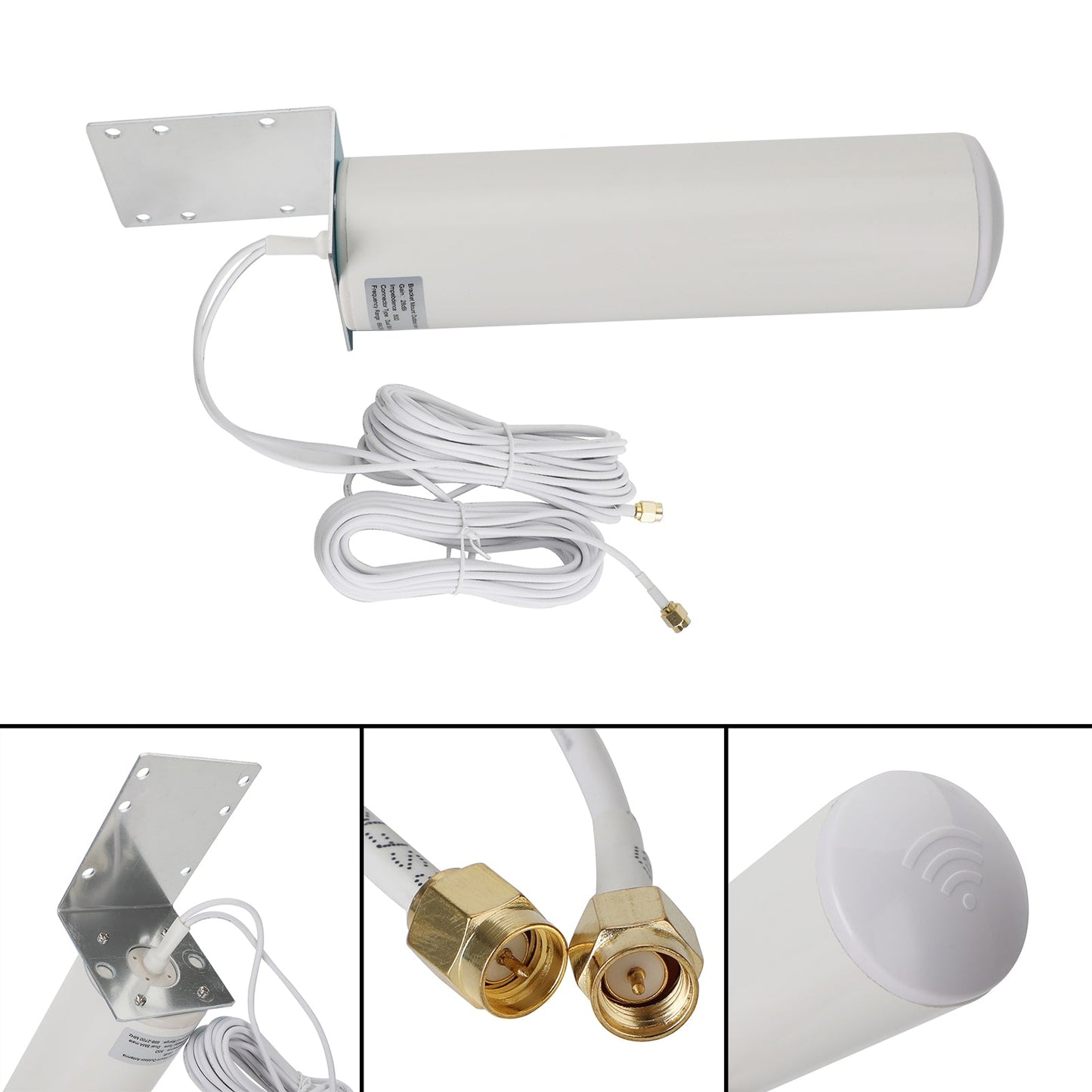 28DBi High Gain External 3G 4G LTE SMA Antenna for MOFI 4500 Cellular LTE Router