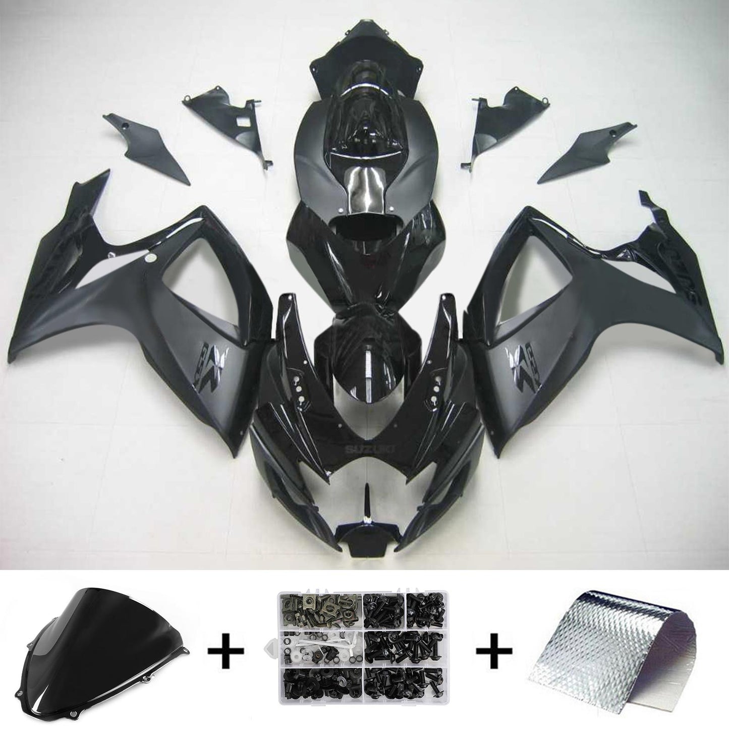 2006-2007 Suzuki GSXR 600/750 K6 Amotopart Injection Fairing Kit Bodywork Plastic ABS #146