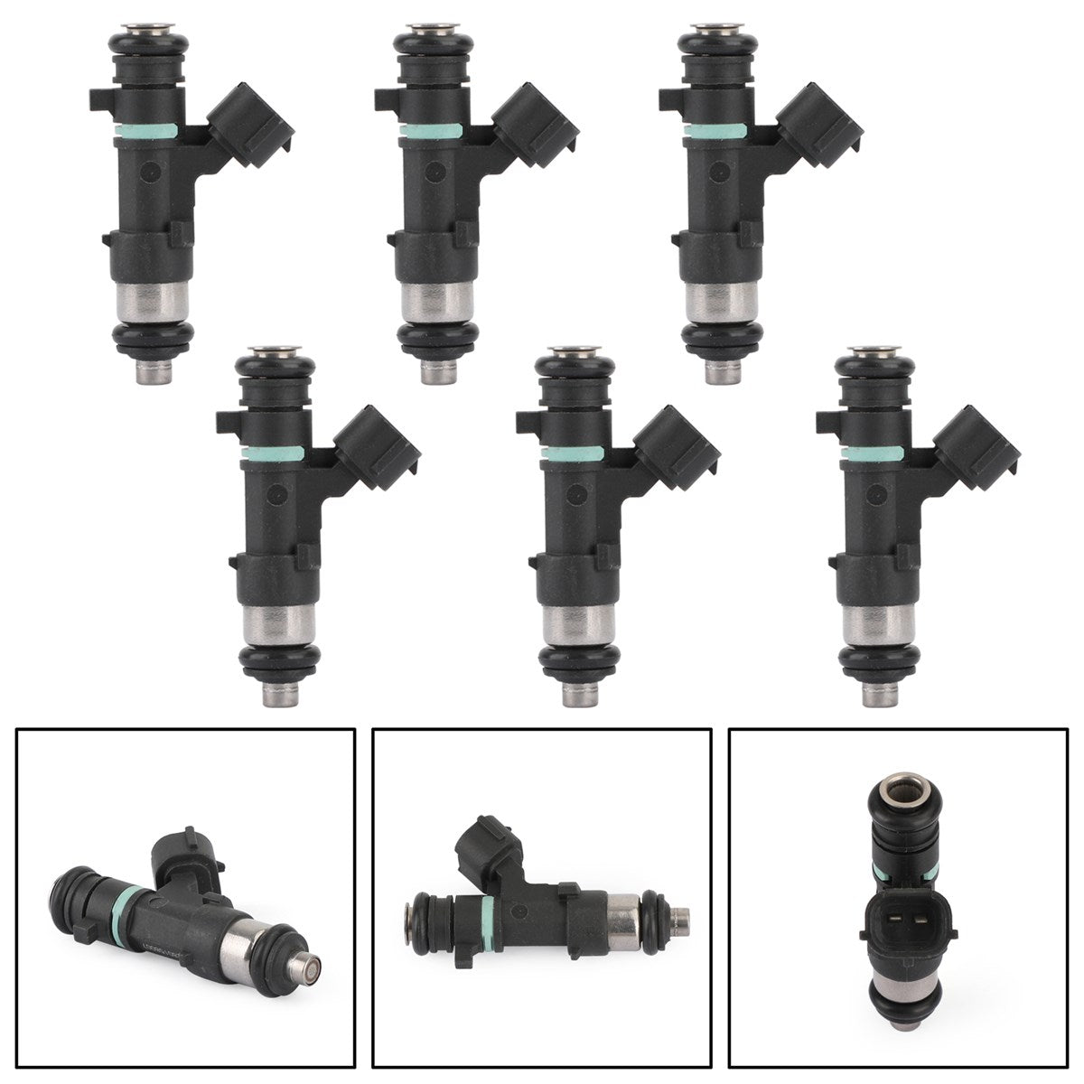 6PCS Fuel Injectors Fit 2006-2014 Nissan Frontier Xterra 4.0 0280158007