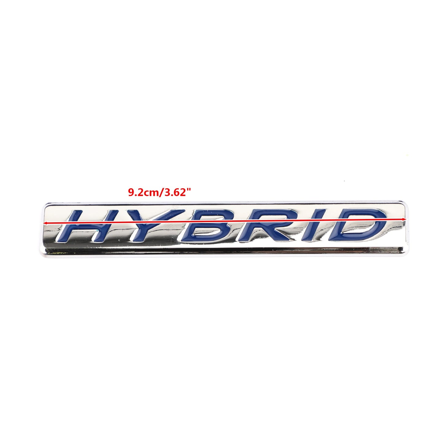 1PC 3D HYBRID Words Car Sticker Metal Emblem Rear Car Trunk Badge