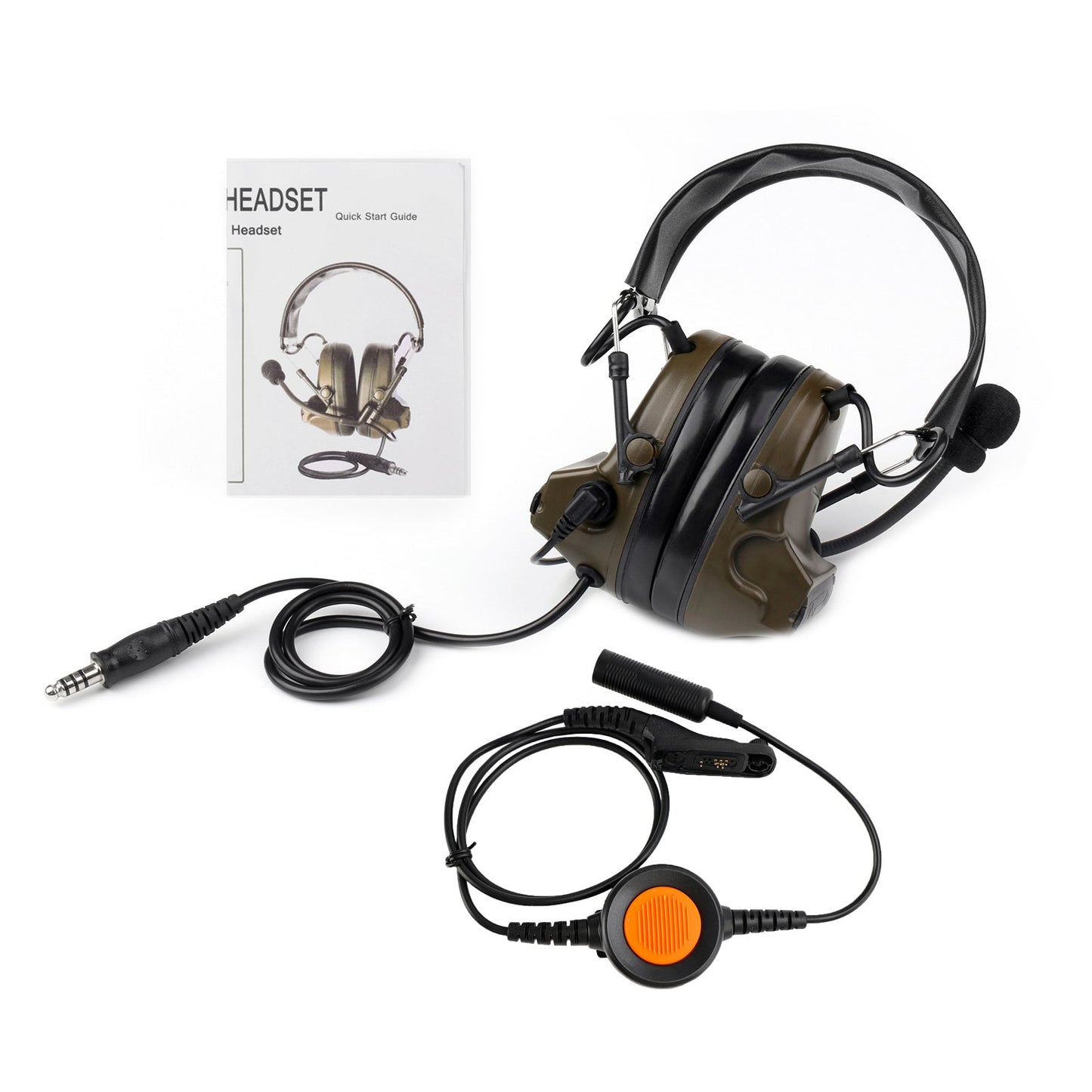 For DP3400 DP3401 DP360 DGP4150 APX4000 6-Pin U94 PTT Z Tactical H50 Headset