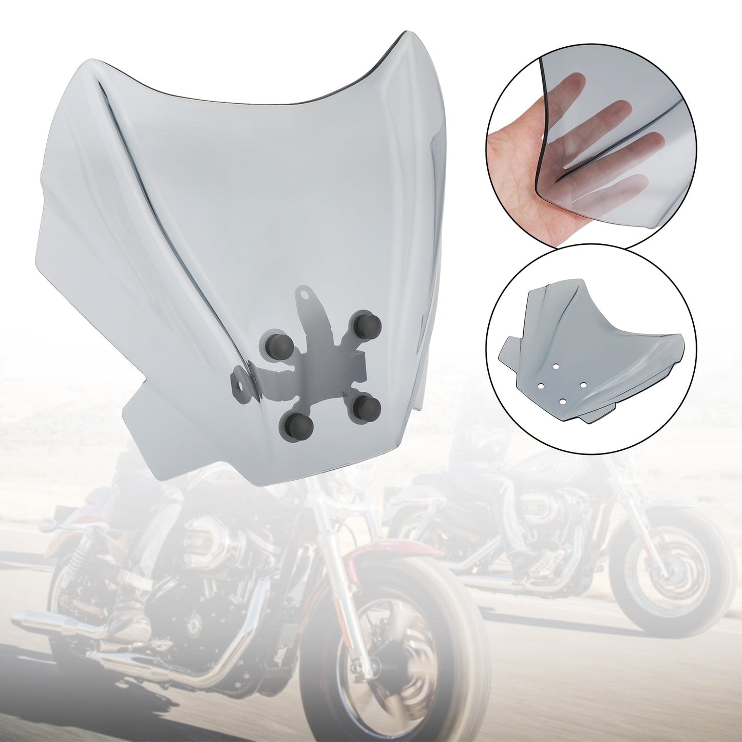 ABS Motorcycle Windshield WindScreen fit for HONDA CB650R 2019-2021