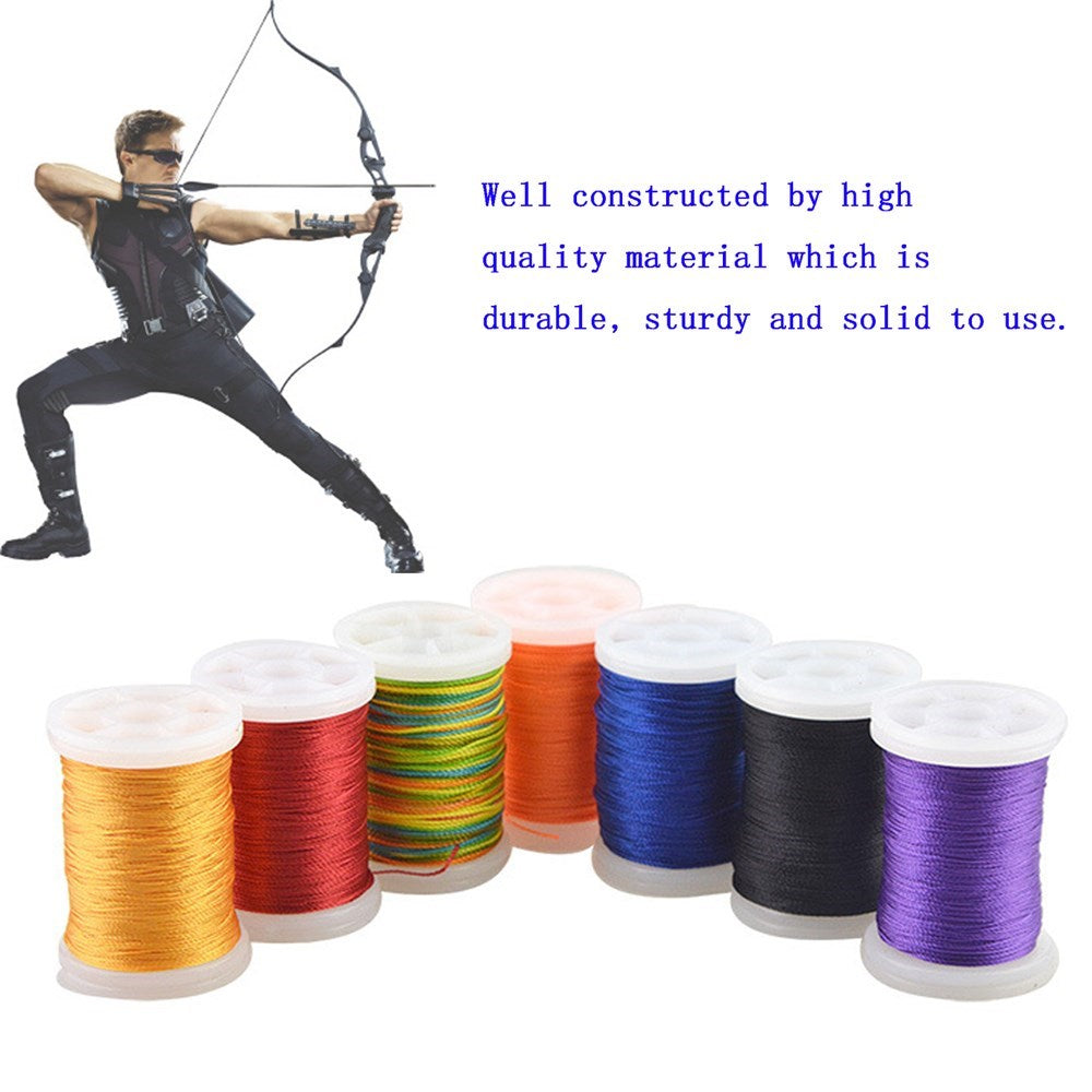 110m/Roll Bowstring Serving Thread Protector Line Cord Spool Bow Strings A