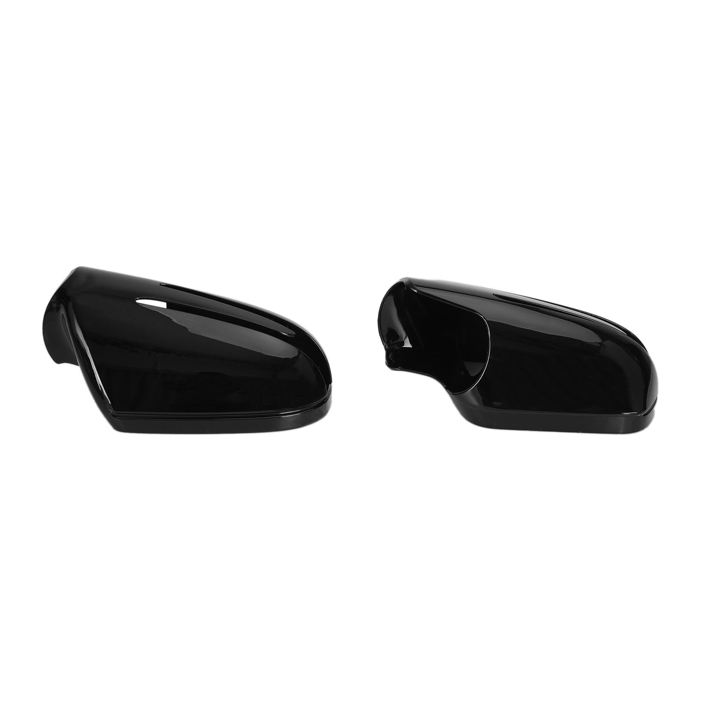 2008-UP Mercedes BENZ SL-Class R230 Facelift Pair Rearview Mirror Cover Gloss 1718100364 1718100564 2198100115 2198102576