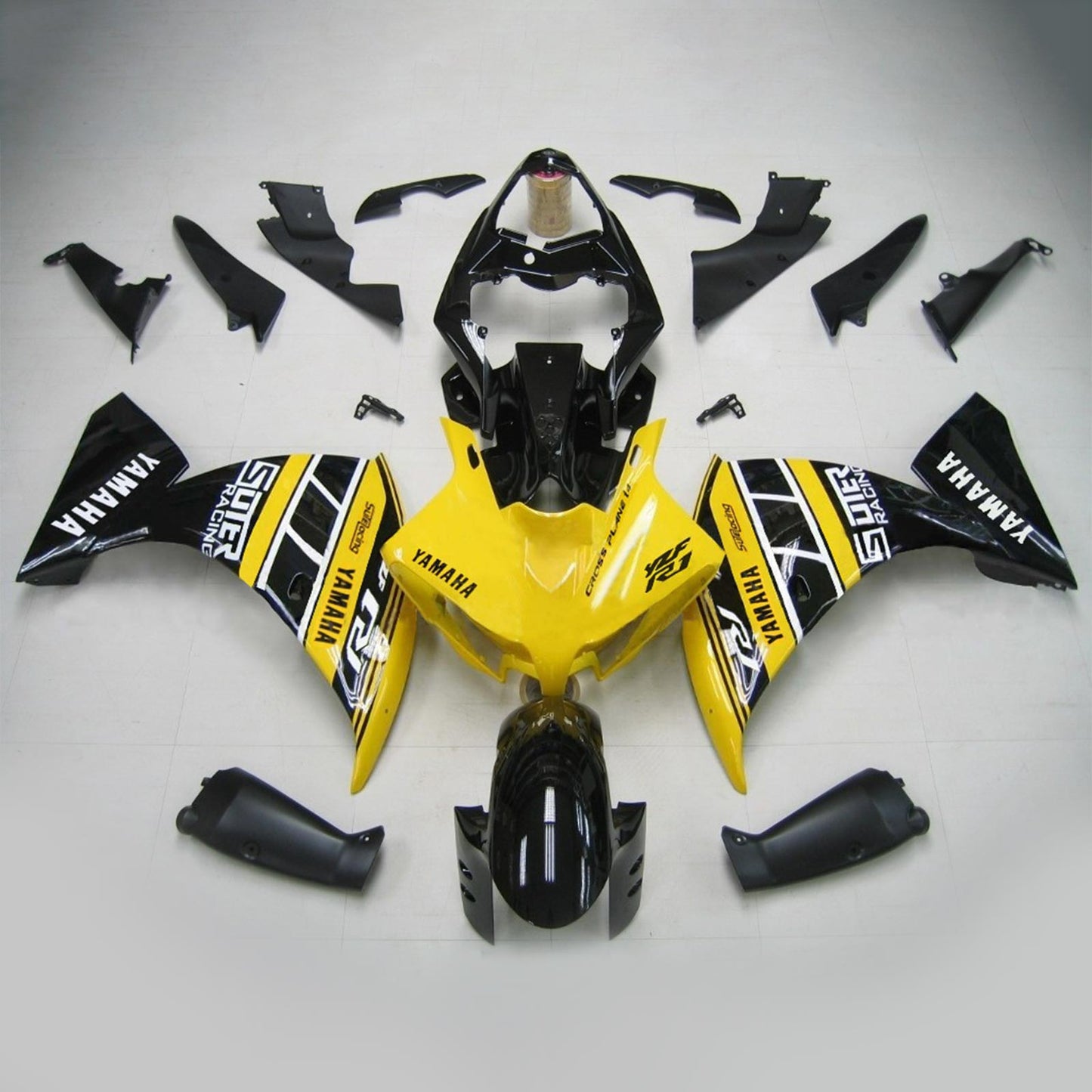 2012-2014 Yamaha YZF 1000 R1 Amotopart Injection Fairing Kit Bodywork Plastic ABS #140