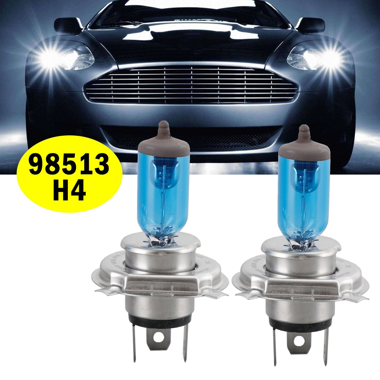 H4 RPW 98513 For NARVA Range Power White Car Headlight Lamp 12V100/90W P43t