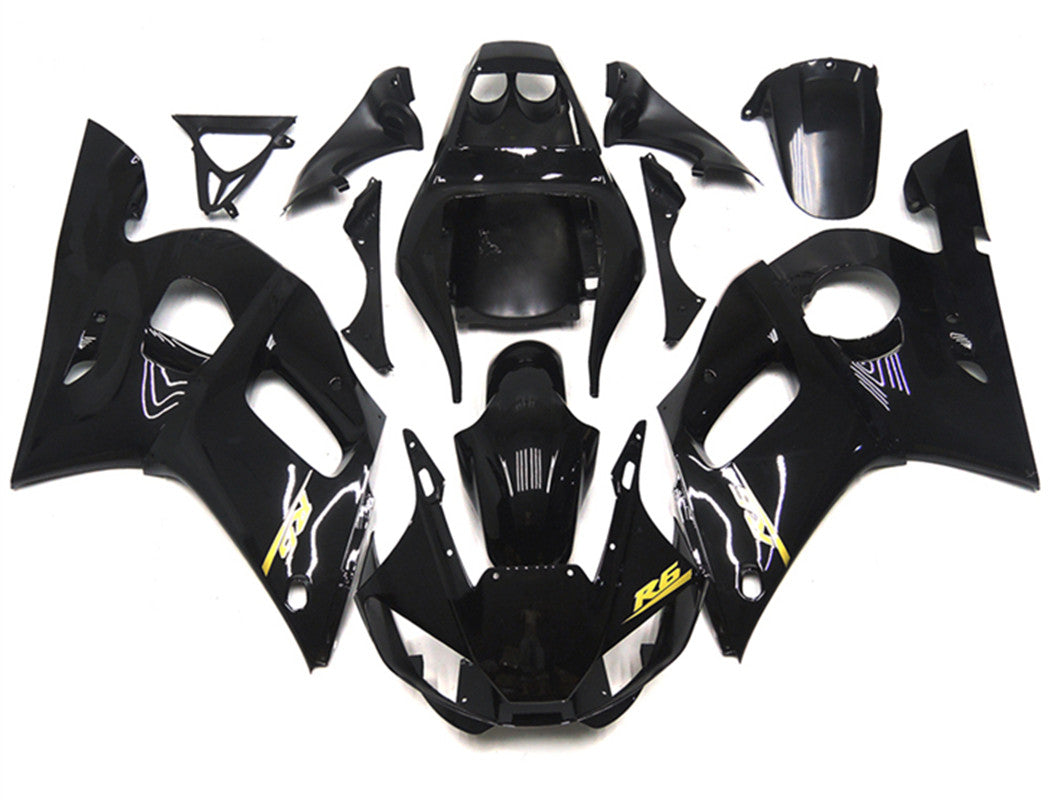 1998-2002 Yamaha YZF 600 R6 Injection Fairing Kit Bodywork Plastic ABS #31