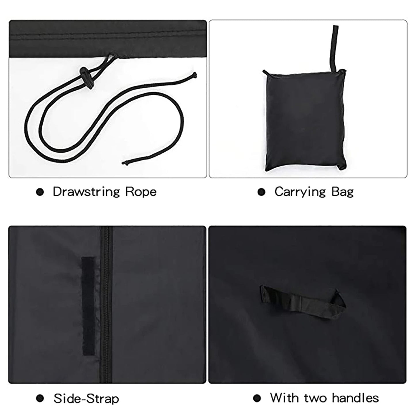 Black Beach Chair Protective Cover With Carry Waterproof Cover For Beach Chair