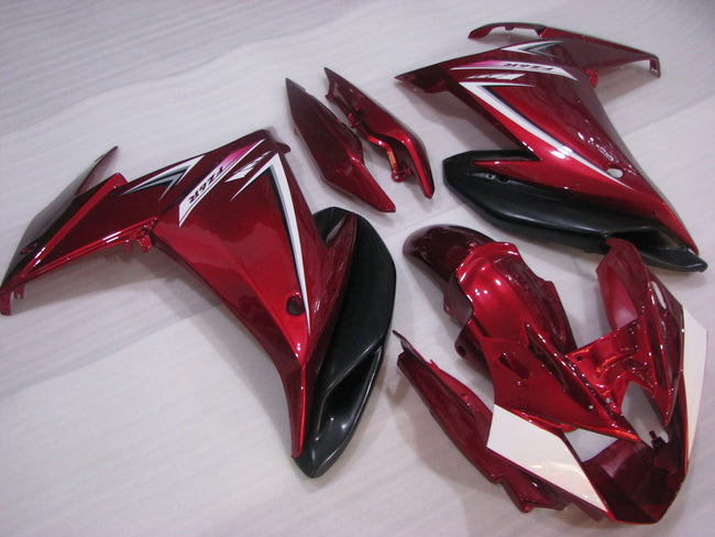 2009-2015 Yamaha FZ6R Amotopart Injection Fairing Kit Bodywork Plastic ABS #112