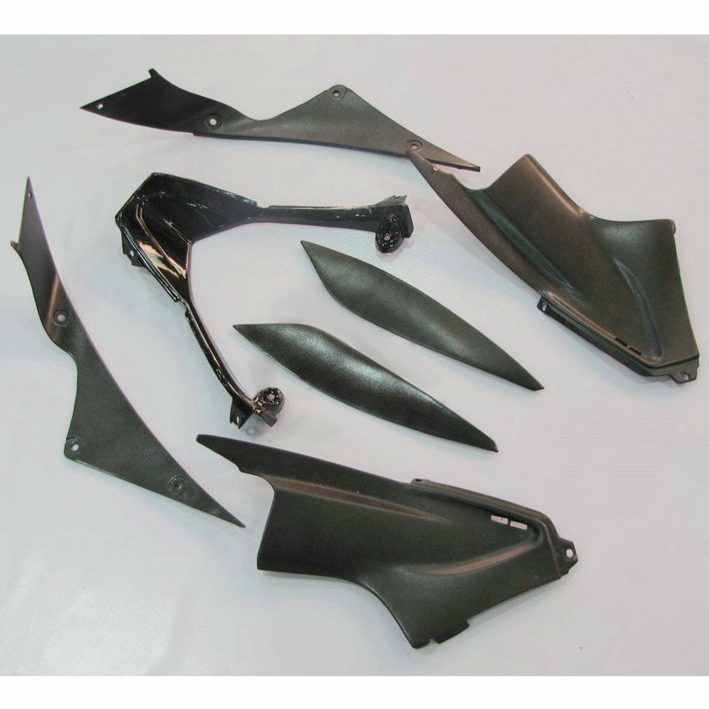 2005 Yamaha YZF-R6 YZF R6 Black ABS Injection Fairing BodyWork Kit #24