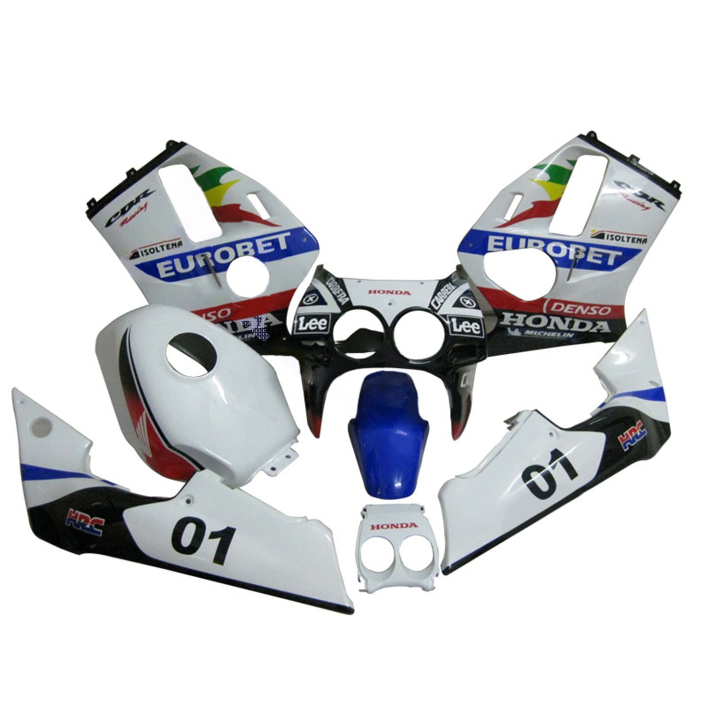 1988-1989 Honda CBR250RR MC19 Injection Fairing Kit Bodywork#110