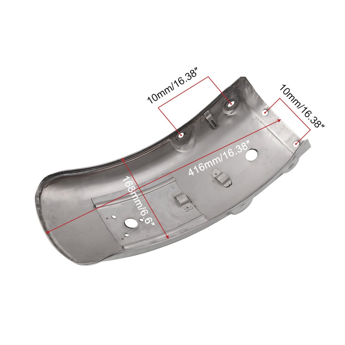 Motorcycle Motorbike Rear Hugger Fender Mudguard for Suzuki GN125 GN250
