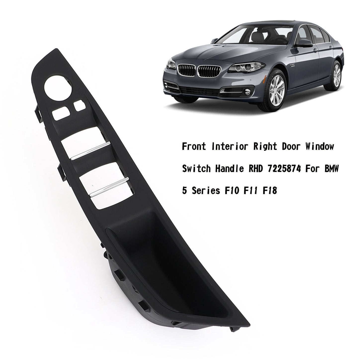 Front Interior Right Door Window Switch Handle RHD For BMW 5 Series F10 F11 F18