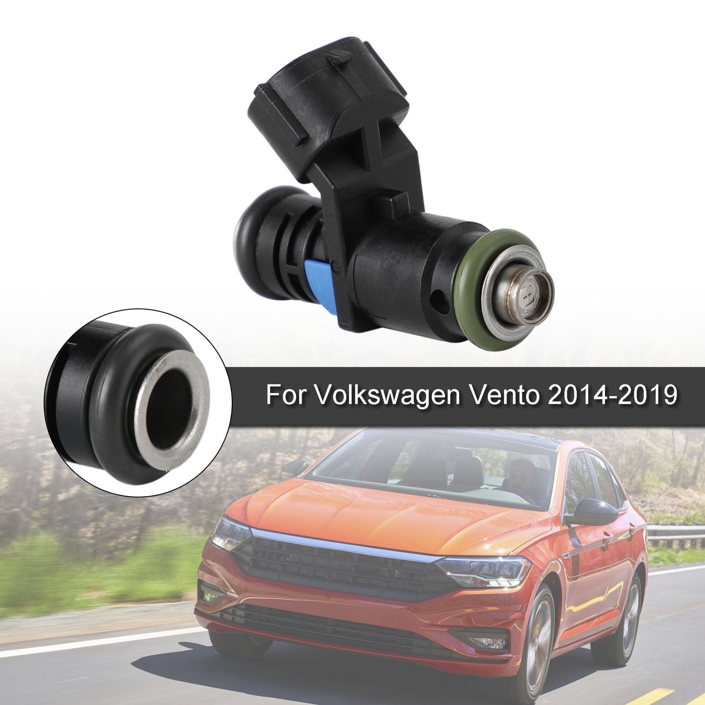 1PCS Fuel Injectors 03C906031A Fit VW Vento 2014-2019 Fit Passat 2008-2010