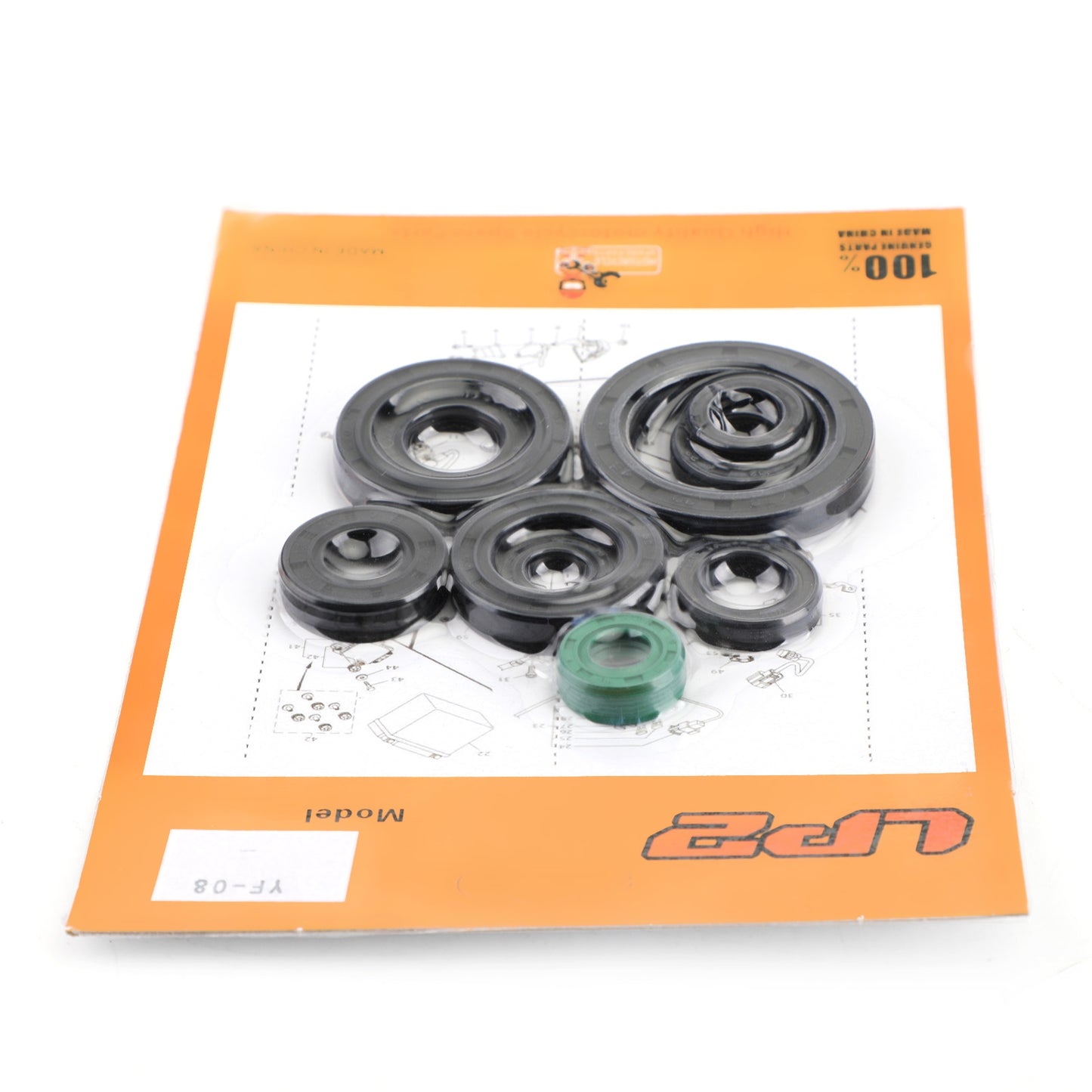 10pcs Engine Oil Seal Kit for Honda CR125R CR125 CR 125 125R 1987-2003