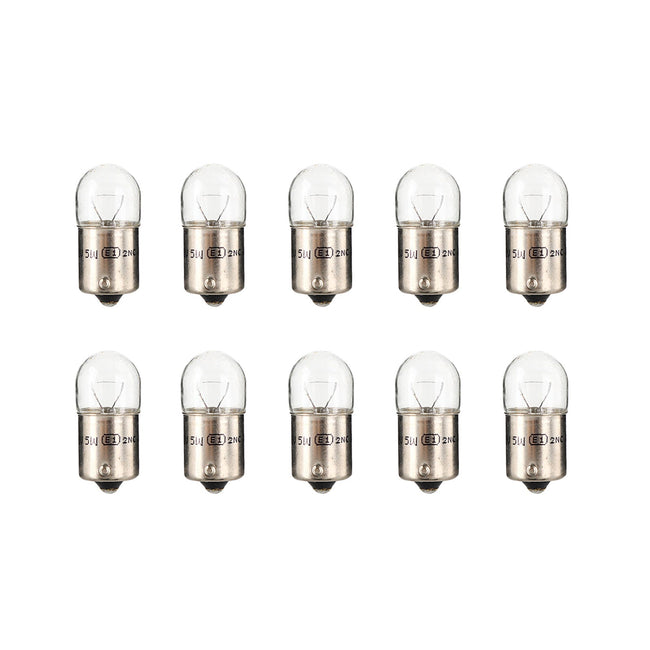 10x For NARVA 11171 Car Auxiliary Bulbs R5W 12V5W BA15s